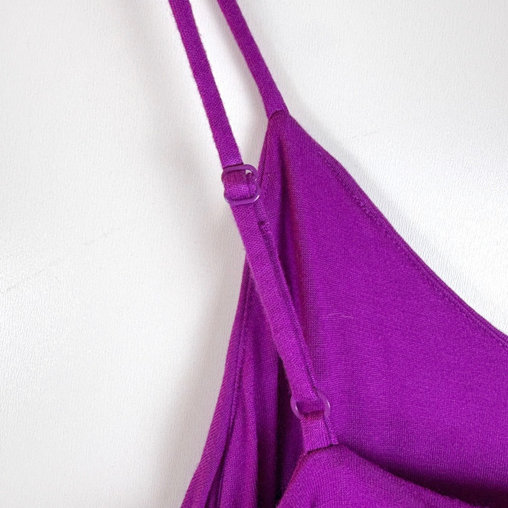 Gap Womens Purple Rayon Maxi Dress Sleeveless Elastic Waist Size S RN54023 - Picture 5 of 7